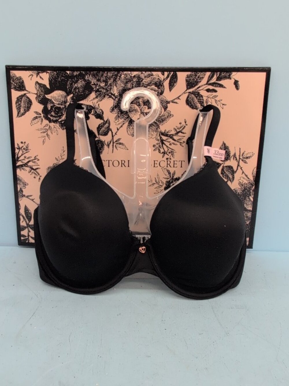 Victoria Secret Body by Victoria Lightly Lined Full Coverage Bra 32DDD Black
